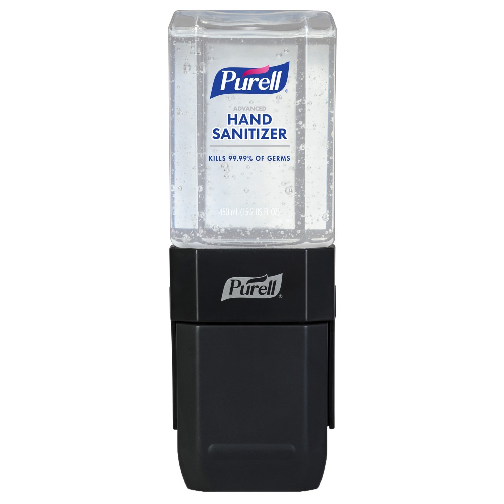 Purell ES1 Hand Sanitizer Dispenser & Refill Kits, 5-13/16inH x 3-1/8inW x 5-15/16inD, Graphite, Set Of 6 Kits MPN:4424-D6