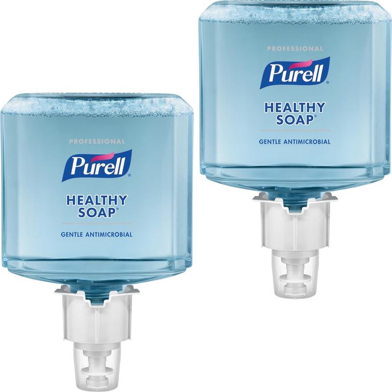 Purell Professional HEALTHY SOAP Antimicrobial Foam Hand Soap ES4 Refills, Fresh Scent, 1,200 mL, Blue, Pack Of 2 Bottles (Min Order Qty 2) MPN:507902