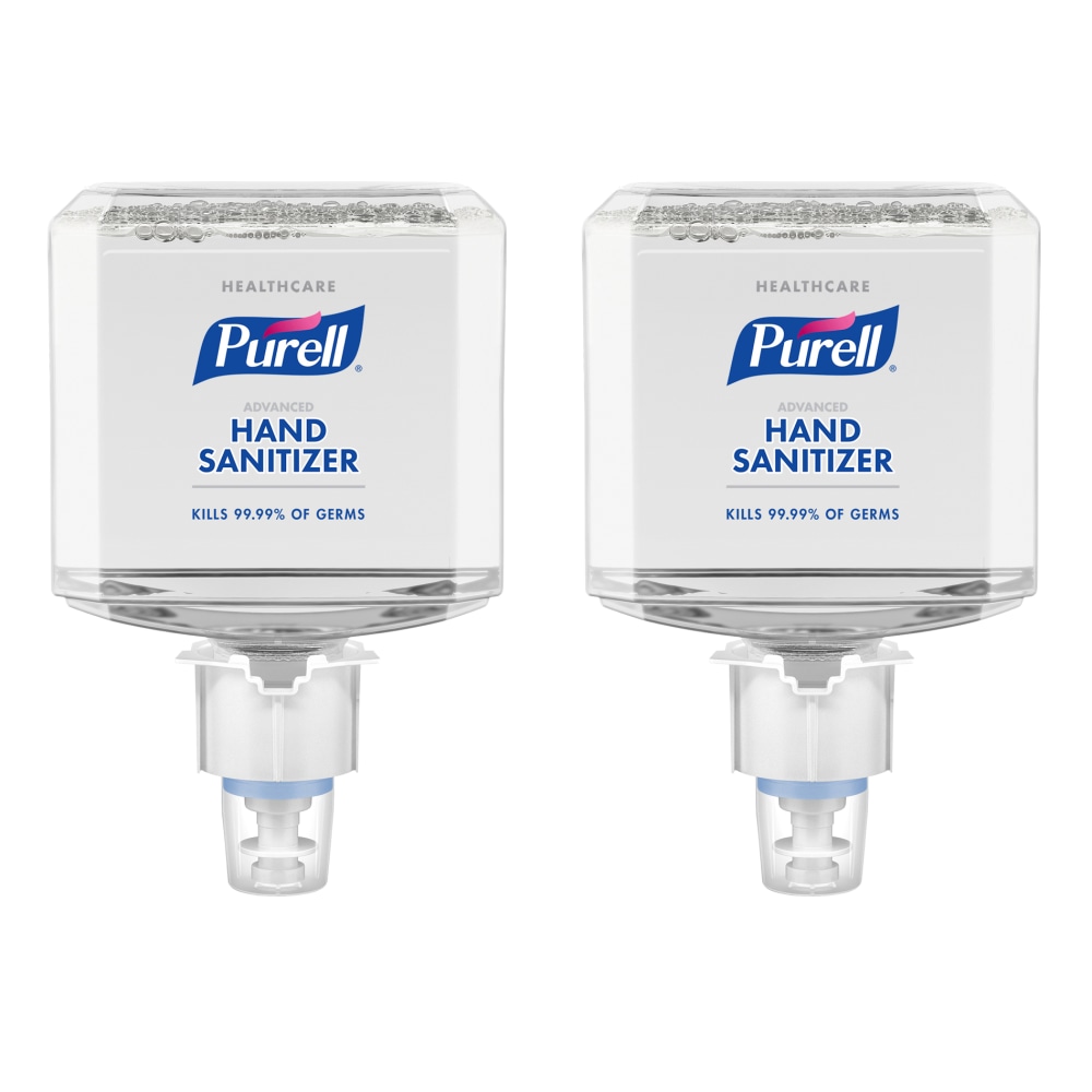 PURELL Brand Advanced Foam Hand Sanitizer ES6 Refill, Clean Scent, 40.6 OZ, Pack Of 2 MPN:6453-02