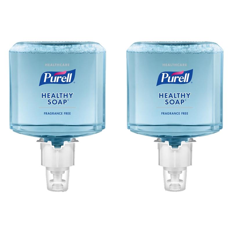 PURELL Brand Gentle and Free HEALTHY SOAP Foam ES6 Refill, Fragrance Free, 40.6 Oz, Pack of 2 (Min Order Qty 2) MPN:6472-02