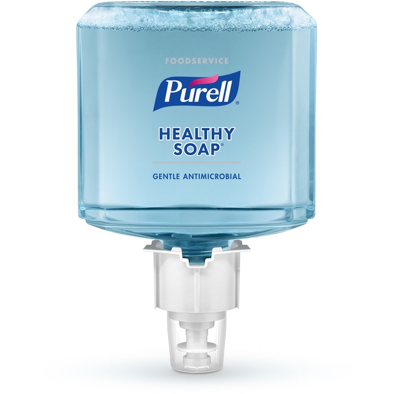 PURELL Brand 0.5% BAK Antimicrobial HEALTHY SOAP Foam ES6 Refill, Lightly Fragranced, 40.6 Oz, Pack of 2 MPN:6480-02