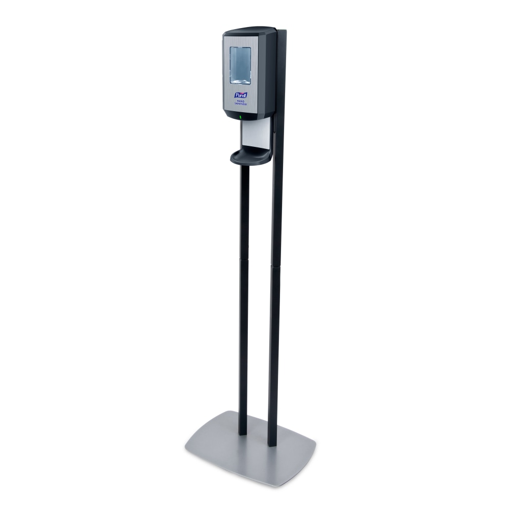 Purell CS8 Dispenser Floor Stand, For Hand Sanitizer, Graphite, 7418-DS MPN:7418-DS