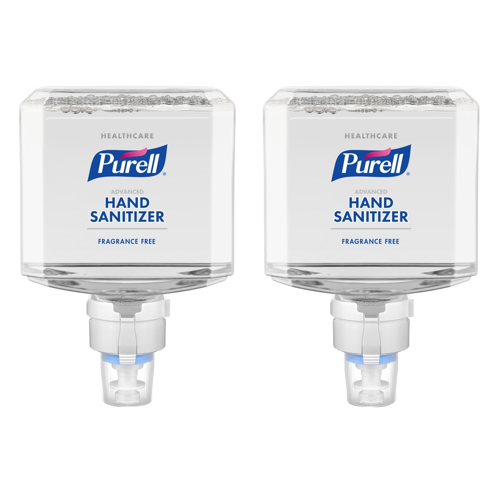 PURELL Advanced Hand Sanitizer Gentle & Free Foam ES8 Refill, Fragrance Free, 40.6 Oz, Pack of 2 MPN:7751-02