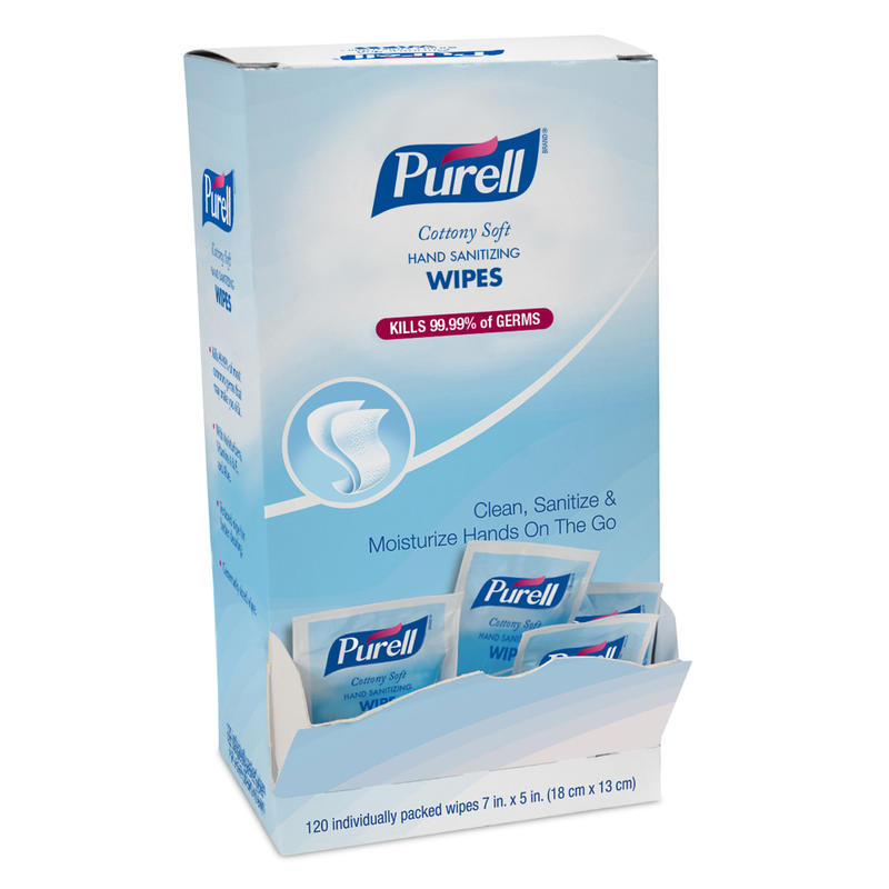 Purell Sanitizing Wipes, Pack Of 120 (Min Order Qty 3) MPN:9027-12