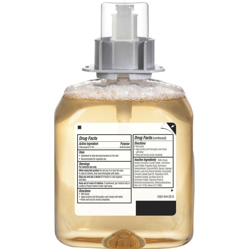 Gojo FMX-12 Refill Antibacterial Foam Handwash, Fresh Fruit Scent, 42.3 fl Oz. (Min Order Qty 2) MPN:GOJ516204