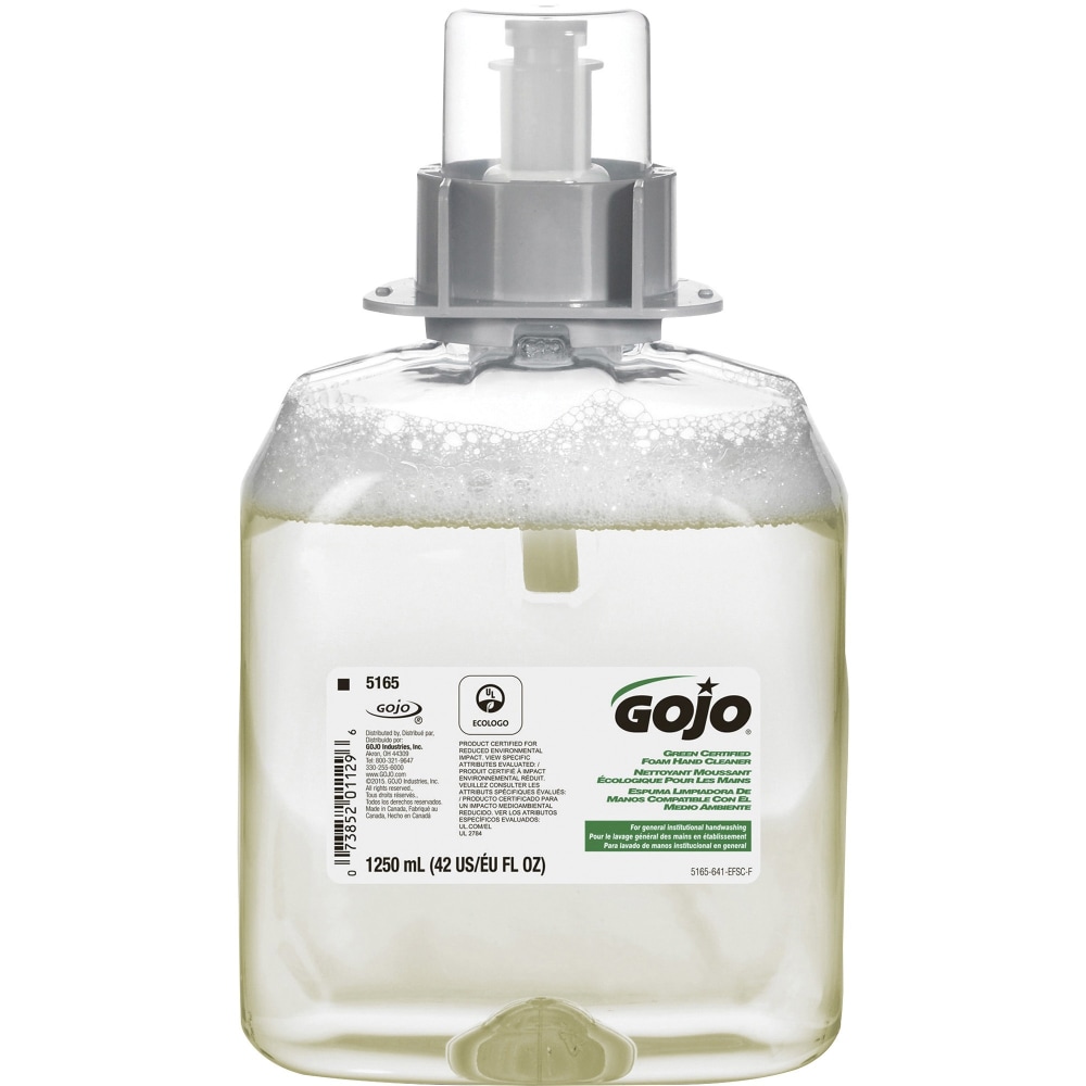 Gojo FMX-12 Foam Hand Soap Refill, Fresh Fruit Scent, 42.3  Oz (Min Order Qty 2) MPN:GOJ516504