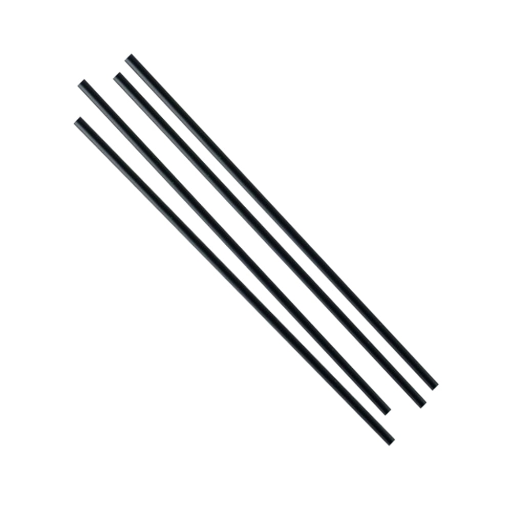 Wrapped Paper Straws, 8in, Black, Case Of 600 Straws (Min Order Qty 3) MPN:51031BU