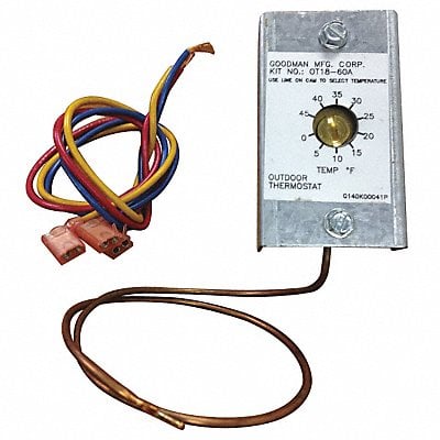 Thermostat and Emergency Relay Outdoor MPN:OT/EHR18-60