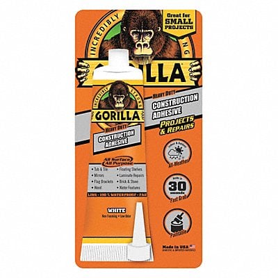 Construction Adhesive 2.5 fl oz Tube MPN:8020001