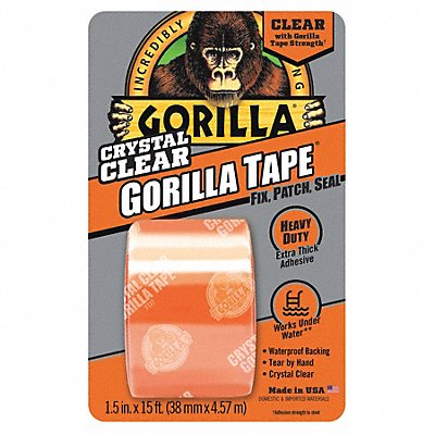 Repair Tape Clear 1 1/2 in x 5 yd 7 mil MPN:6015002