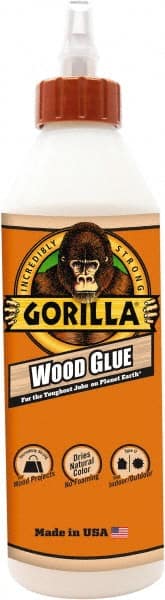 Wood Glue: 18 oz Bottle, Natural MPN:6205001