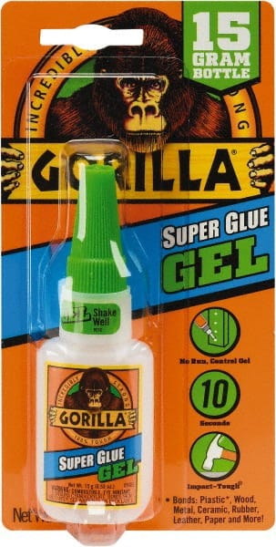 Super Glue: 0.53 oz Bottle, Clear MPN:7600101