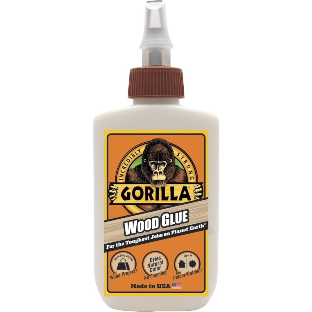 Gorilla Wood Glue - 4 oz - 1 Each - Off White (Min Order Qty 10) MPN:6202001