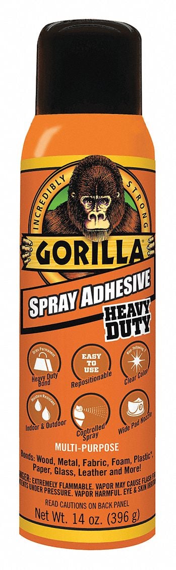 Spray Adhesive 14 fl oz Aerosol Can MPN:6301502