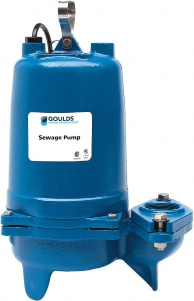 Sewage Pump: Single Speed Continuous Duty, 1/3 hp, 6.2A, 230VAC MPN:WS0312BHF