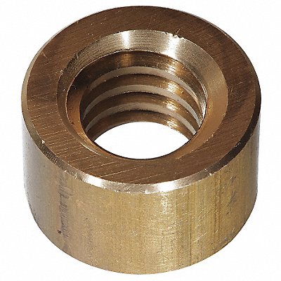 Round Nut 360 Brass 7/8-6 PK5 MPN:RDNTBSL786