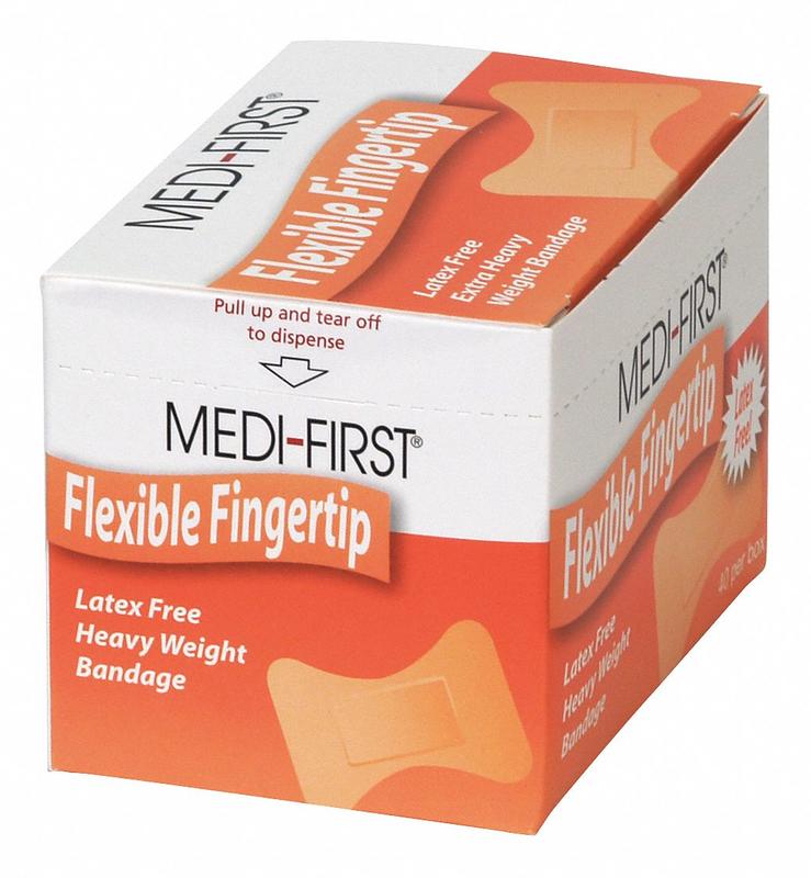 Fingertip Bandages 2 L x 1-1/2 W PK40 MPN:61578