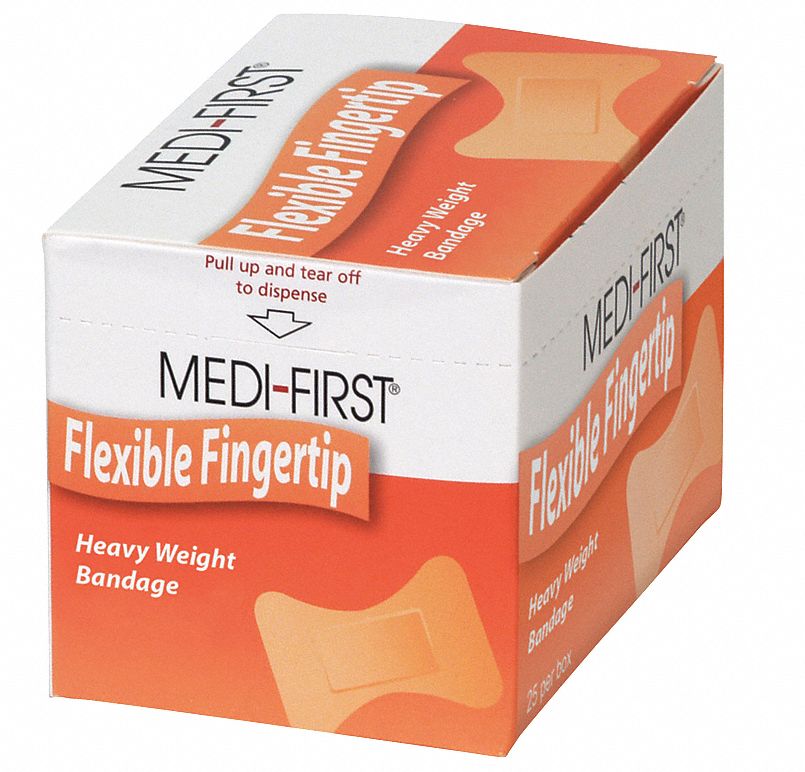 Fingertip Bandages 2 L x 1-1/2 W PK25 MPN:66573