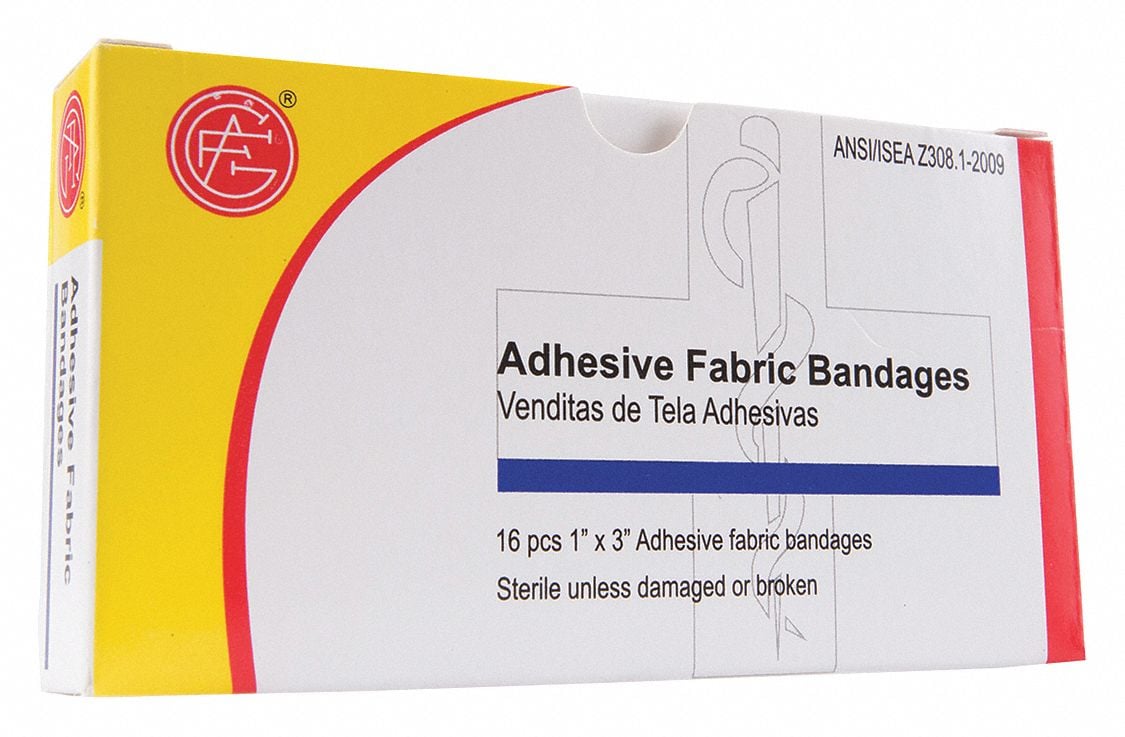 Strip Bandages Beige 3 L x 1 W PK16 MPN:9999-0101