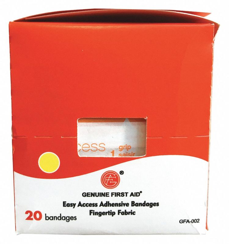 Fingertip Bandages 2-1/2 Lx1-7/8 W PK20 MPN:9999-1502