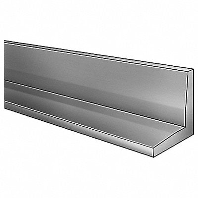 Angle Stock Aluminum 4 ft Overall L MPN:2EYN4