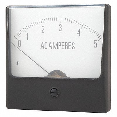 Analog Panel Meter AC Current 0-5 AC A MPN:12G370