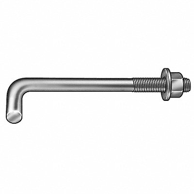 Anchor Bolt L Hook 1-8x4 In MPN:45120