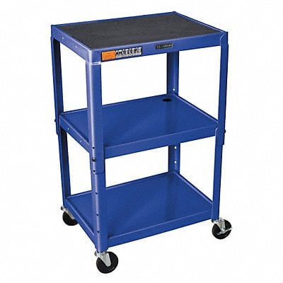 Utility Cart Steel 300 lb Blue MPN:AVJ42-RB