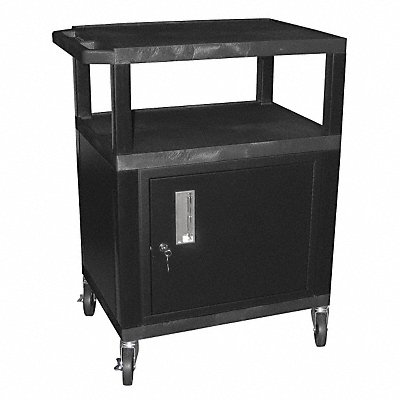 Audio-Visual Cart 200 lb Black 18 in L MPN:WT34C2E