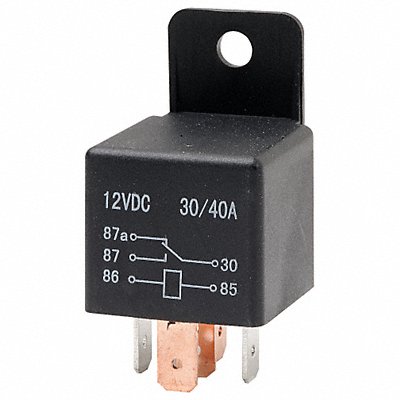 Automotive Relay 40/30A @ 12V B1 PK2 MPN:5RLU7