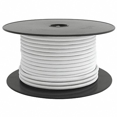 Primary Wire 10 AWG 1 Cond 100 ft White MPN:5ZLL6