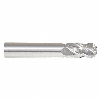 Ball End Mill Single End 1.00mm Carbide MPN:223-001400C