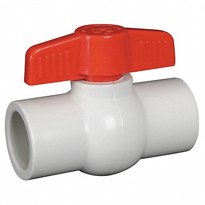 PVC Ball Valve Inline FNPT 1/2 MPN:107-133-NP