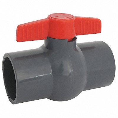 PVC Ball Valve Inline FNPT 1/2 MPN:107-133-NPG