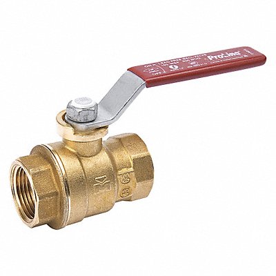 Ball Valve Brass Full Port 3/8 in MPN:107-402NL