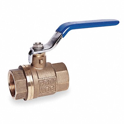 Brass Ball Valve Inline FNPT 3/8 in MPN:107-812