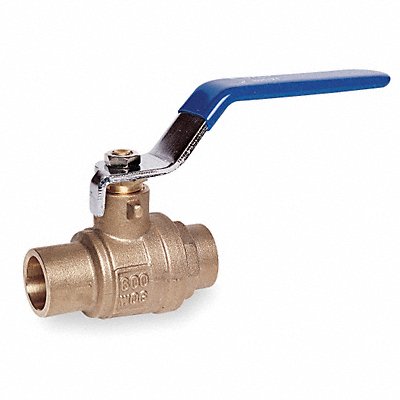 Brass Ball Valve Inline Sweat 1/2 in MPN:107-853