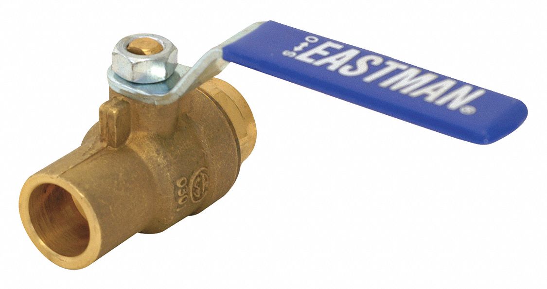 Ball Valve Inline Brass Body 1/2 Pipe MPN:20061LF