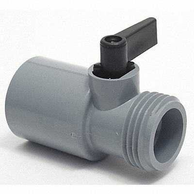 PVC Ball Valve MGHT x Socket 3/4 in MPN:4250090