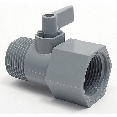 PVC Ball Valve Inline FNPT x MNPT 3/4 MPN:4250990