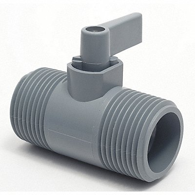 PVC Ball Valve Inline MNPT 3/4 in MPN:4251190