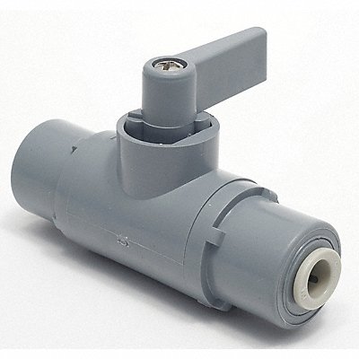 PVC Ball Valve Push to Connect 3/8 in MPN:6886290