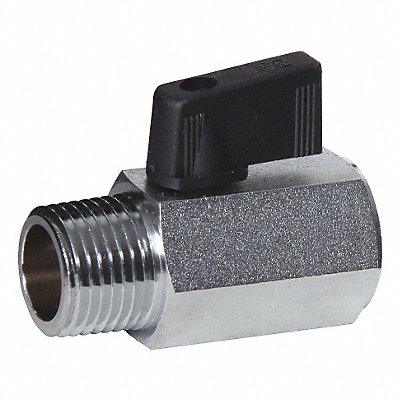 Mini Ball Valve FNPTXMNPT 1/4inPipe Full MPN:G-CMV-25