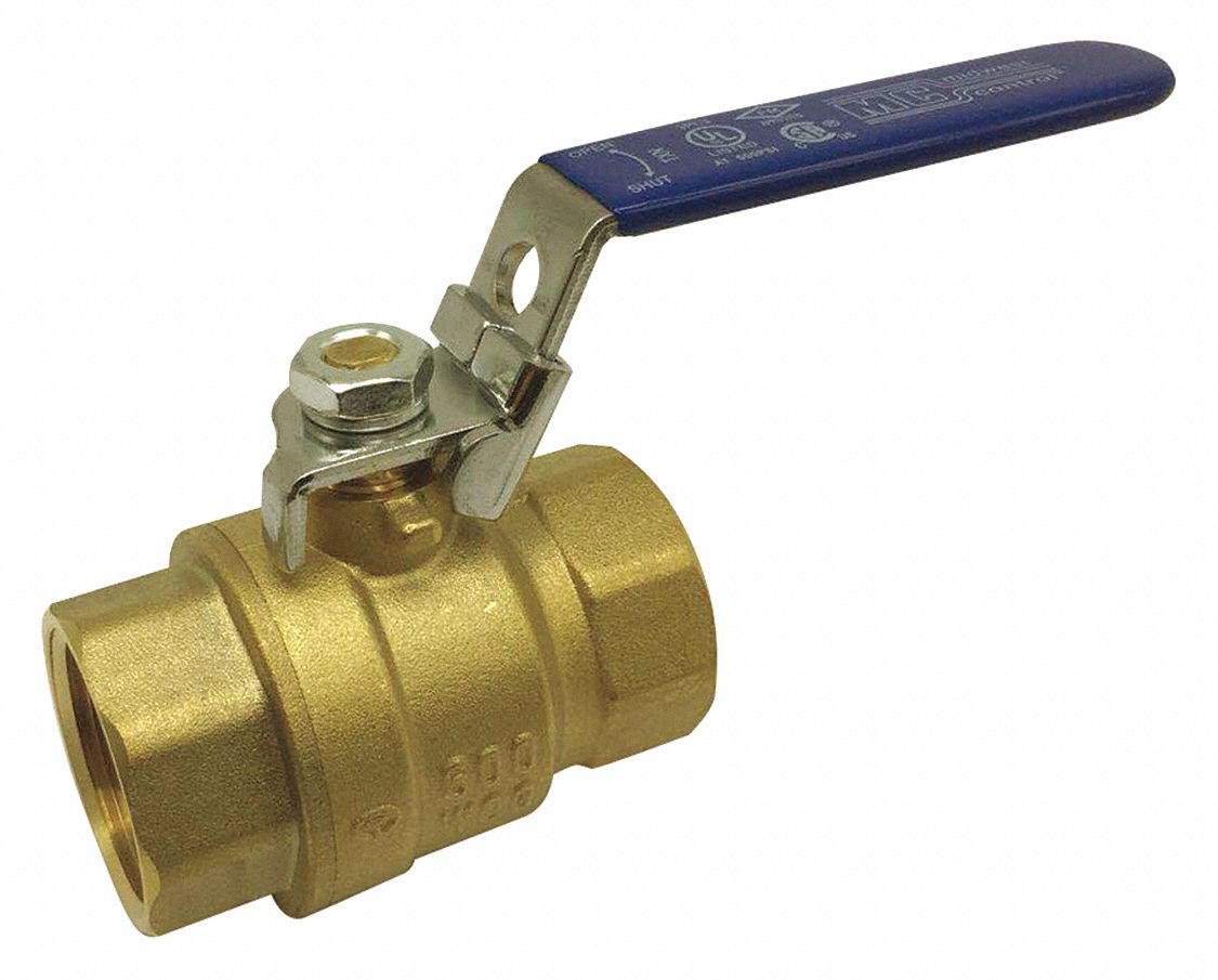 Brass Ball Valve Inline FNPT 1 MPN:G-F600-100LH