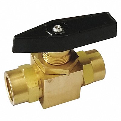 Brass Ball Valve Inline FNPT 1/8 MPN:G-PMFS-18