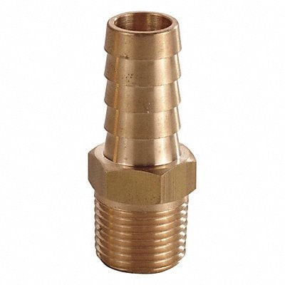 Barbed Hose Fitting Hose ID 3/8 NPT MPN:6AFG7