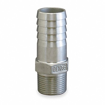 Barbed Hose Fitting Hose ID 5/8 NPT MPN:HB050-058SS