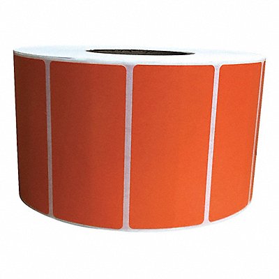 Barcode Printer Label 4 W 2 H Orange MPN:60DY04