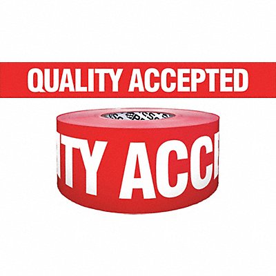 Barricade Tape Red/White 1000 ft x 3 In MPN:B3104R1837-200