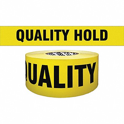 Barricade Tape Yellow/Black 1000ft x 3In MPN:B3104Y1511-200